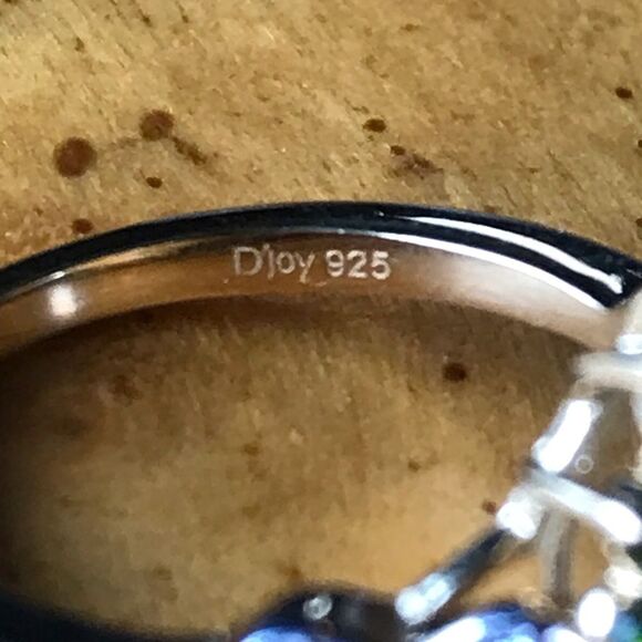 Natural Ethiopian Opal Chrome Diopside Sterling Silver Halo Ring Size 5.75 - Picture 5 of 8